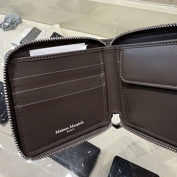 【スーパーコピーN級品】マルジェラ グラムスラム 財布 コピー ダークブラウン SALE SA1UI0031