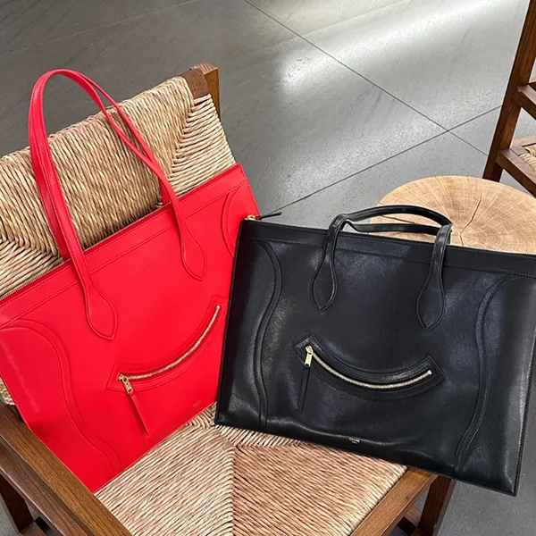 セリーヌ☆フラットカバ 偽物 New Luggage スマイル 123963GW4