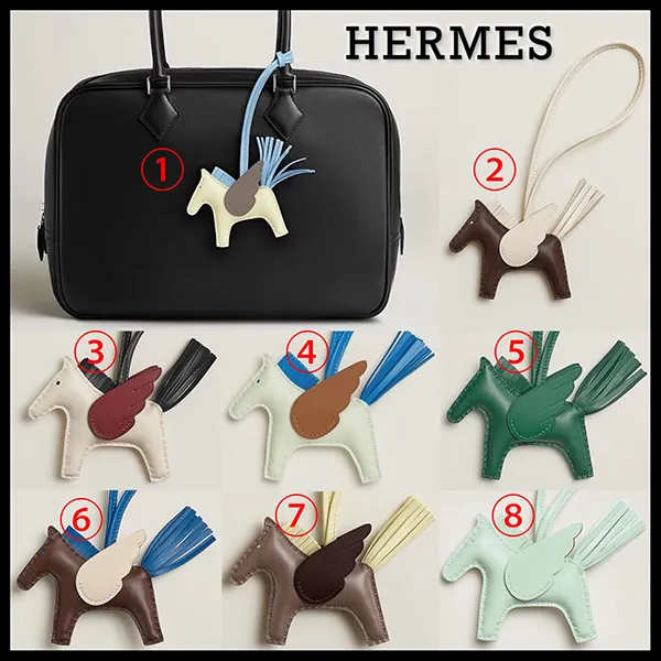 エルメス ロデオ コピー ペガサス PM バッグ チャーム アクセサリー H083010CADP