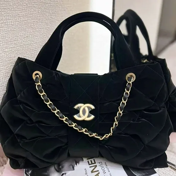 2025SS◆[N級品]シャネル ボウ バッグ 偽物 AS5851-B22154《大きなリボンが魅力的♥》
