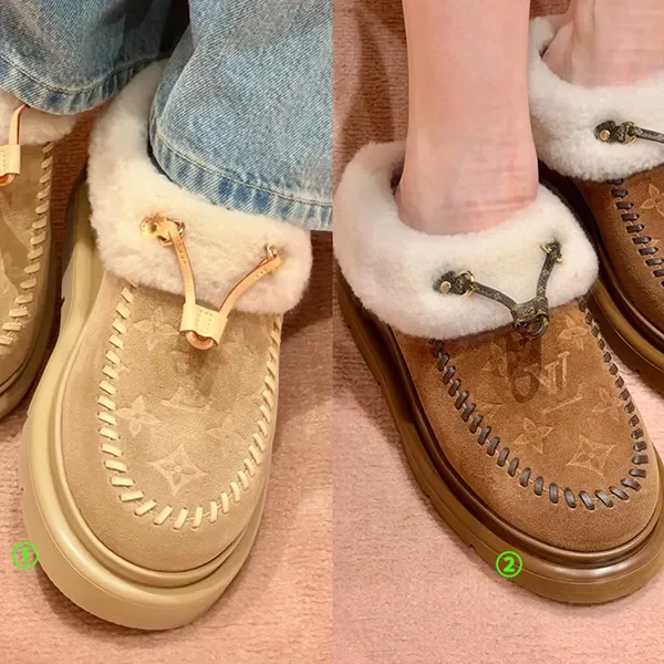 【冬でもあたたかく履ける♪】ルイヴィトン サンダル 1AITI