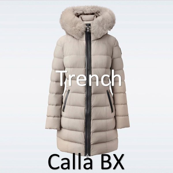 お洒落に★雑誌掲載！大人気フォックスファー付きダウン★マッカージュ コピー★CALLA c25103101
