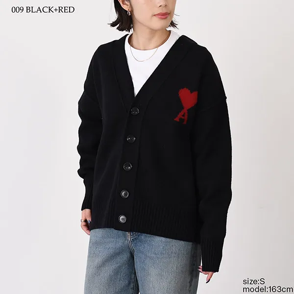 【国内即発】アミ パリス 偽物 ALEXANDRE MATTIUSSI Ami De Coeur ニット UKC367 018