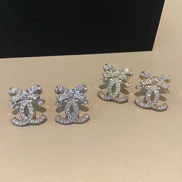シャネル リボン＆CCロゴ ピアス ABA922 B10960 NO010