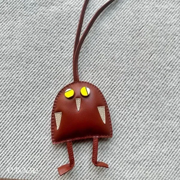 2025新作[N級品]【愛らしい見た目に欲しくなる♪】エルメス 偽物 Hibouton charm H1107448 92