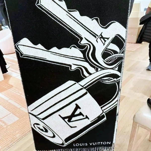 ルイヴィトン マフラー N級品・ロック アンド キーズ M96823