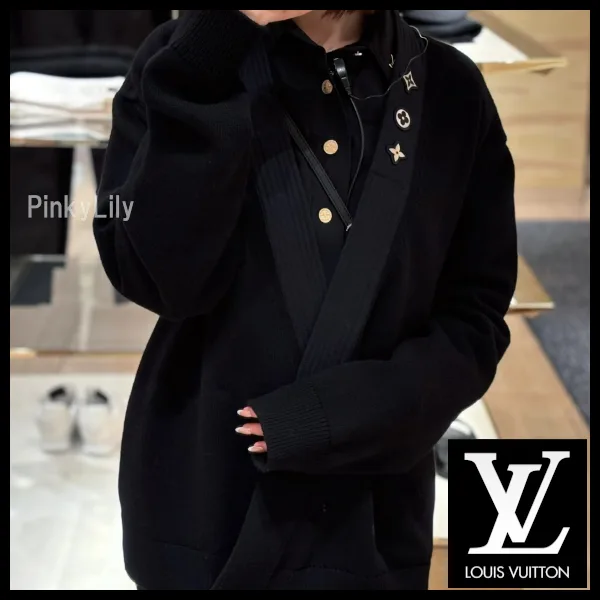 LV×NIGOコラボ☆ハイブリッド エンベリッシュドカーディガン 1AIM94