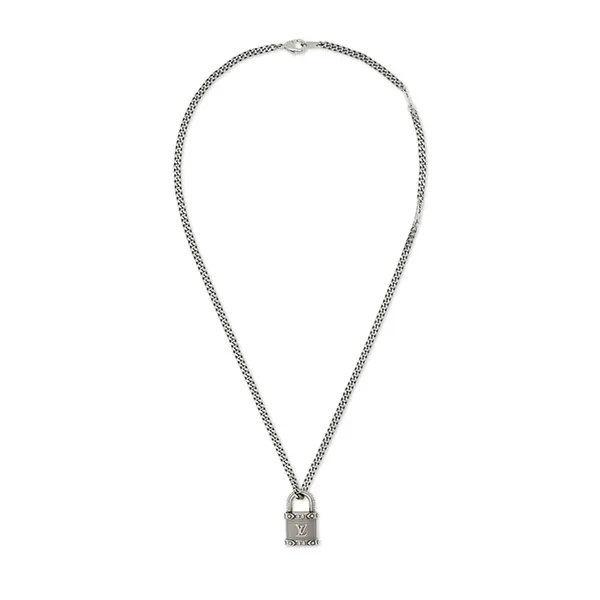 メンズ*ルイヴィトン スーパーコピー*モノグラムロック 南京錠 チェーンネックレス M03334