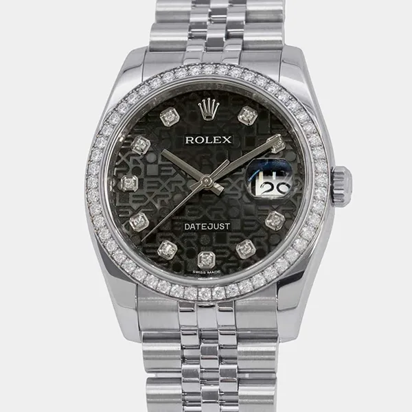 使い勝手の上手☆ロレックス ブラックダイアル N級品 DATEJUST 18K ブラック 36mm 251225