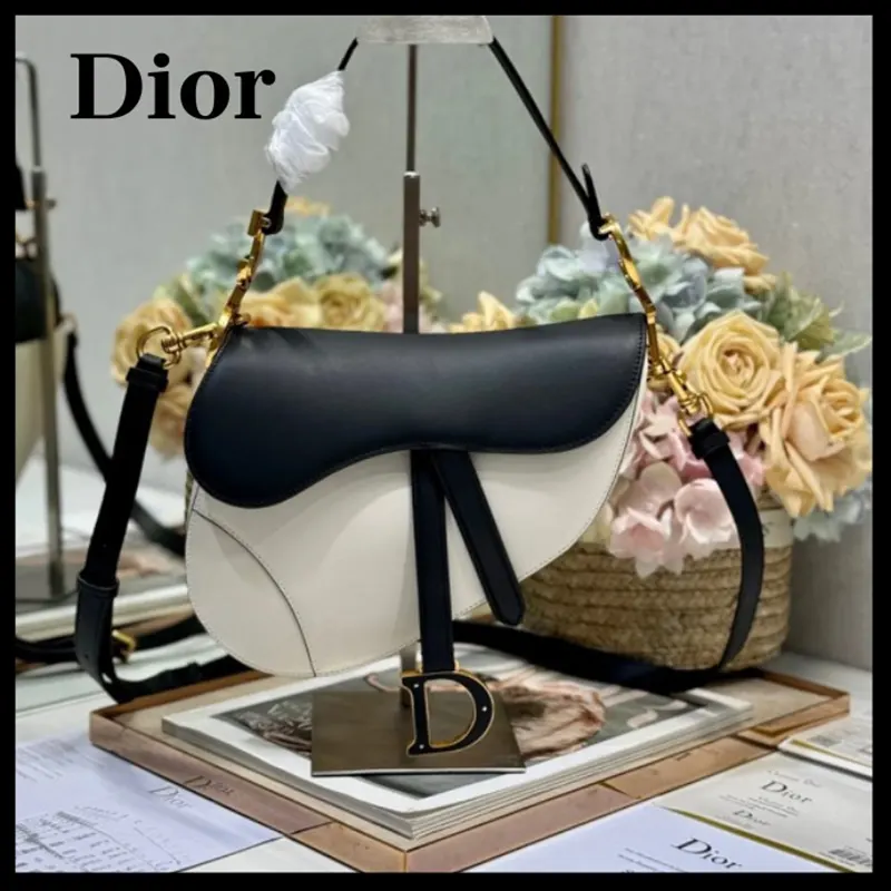 ディオール カーフスキン Saddle バッグ da785325