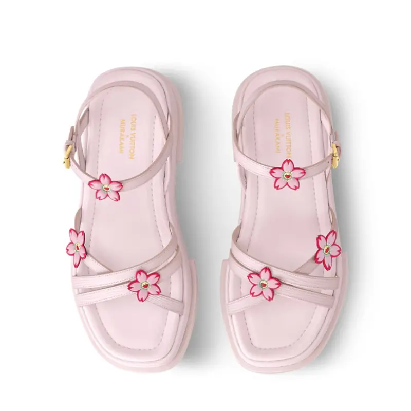 ルイヴィトン LV × TM マヤ サンダル 1AGWO2