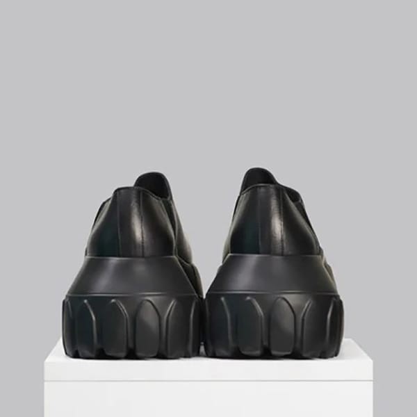リックオウエンス パチモン CONCORDIANS レザー 厚底 ショートブーツ rck2512121