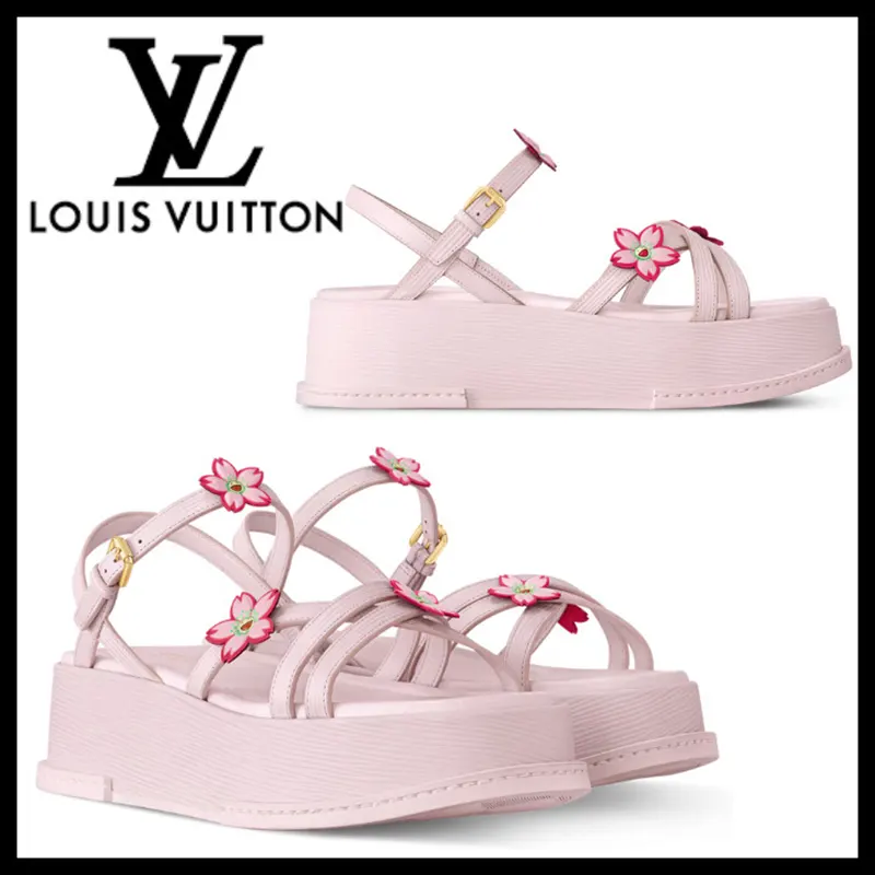 ルイヴィトン LV × TM マヤ サンダル 1AGWO2