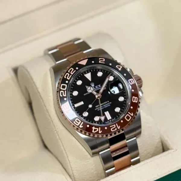 完売人気ロレックス GMT-Master II N級品 40mm 126711CHNR ブラック Oyster