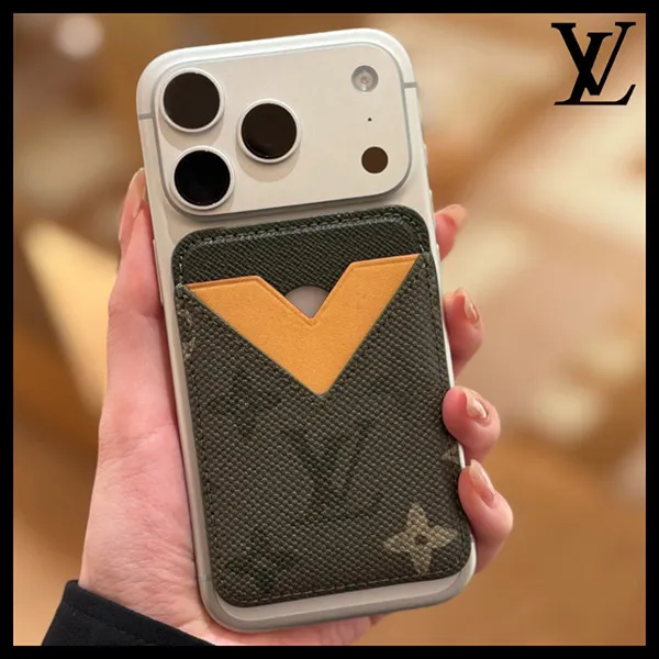 【スマホを便利に♪】ルイヴィトン★ポルト カル・マグネット 偽物 M27087