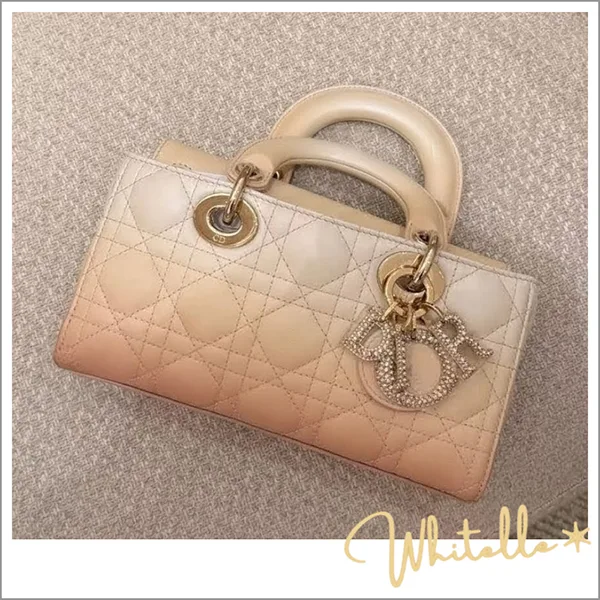 最新で絶対欲しい！【グラデーションで個性光る】ディオール Lady D-Joy バッグ スモール M0613OQDI