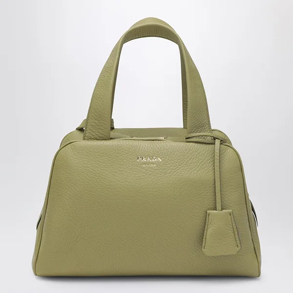 【プラダ】ミディアムサイズ レザー トランクバッグ 1BB149OOO2HIK