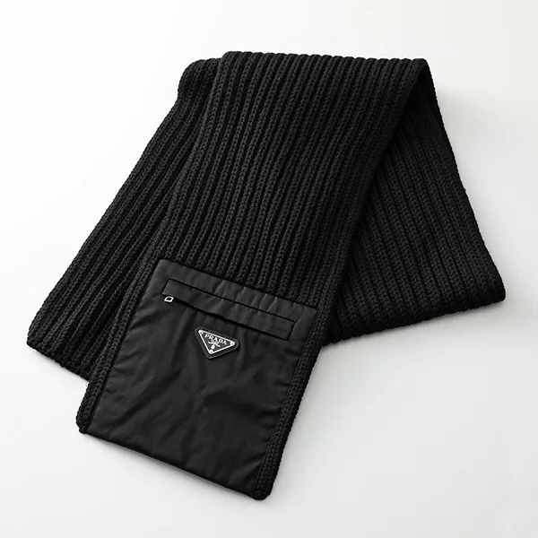 プラダ マフラー コピー Re Nylon ウール 三角ロゴ UMS354 1WTO