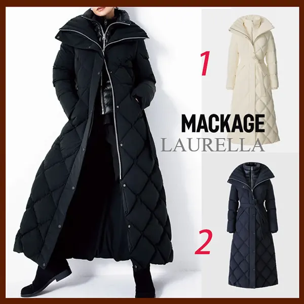 マッカージュ LAURELLA キルト ロングダウン w25122603