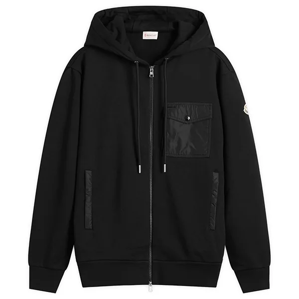 モンクレール ジップスルーパッチフーディー スーパーコピー mc01162