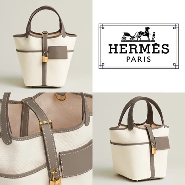 ツートンカラーがオシャレ☆エルメス ピコタンロック18 N級品 ポケット H083189CCAX