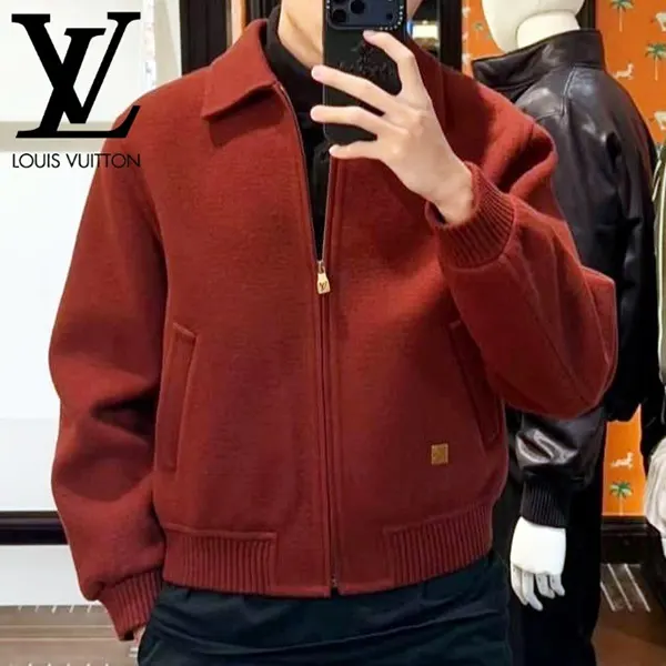 ルイヴィトン カシミヤミックス ダブルフェイス ブルゾン 1AJVJ9
