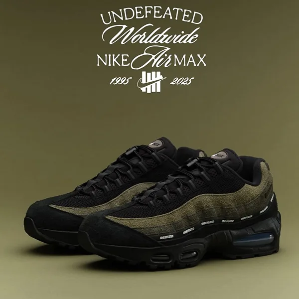 完売必至！【世界2000足限定】UNDEFEATED × ナイキ Air Max 95★IB4523-200
