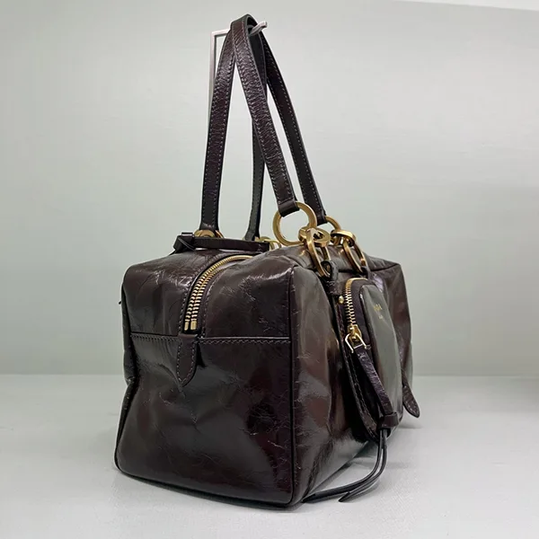 プラダ☆ダングル ロゴ レザー トートバッグ ☆1BB138