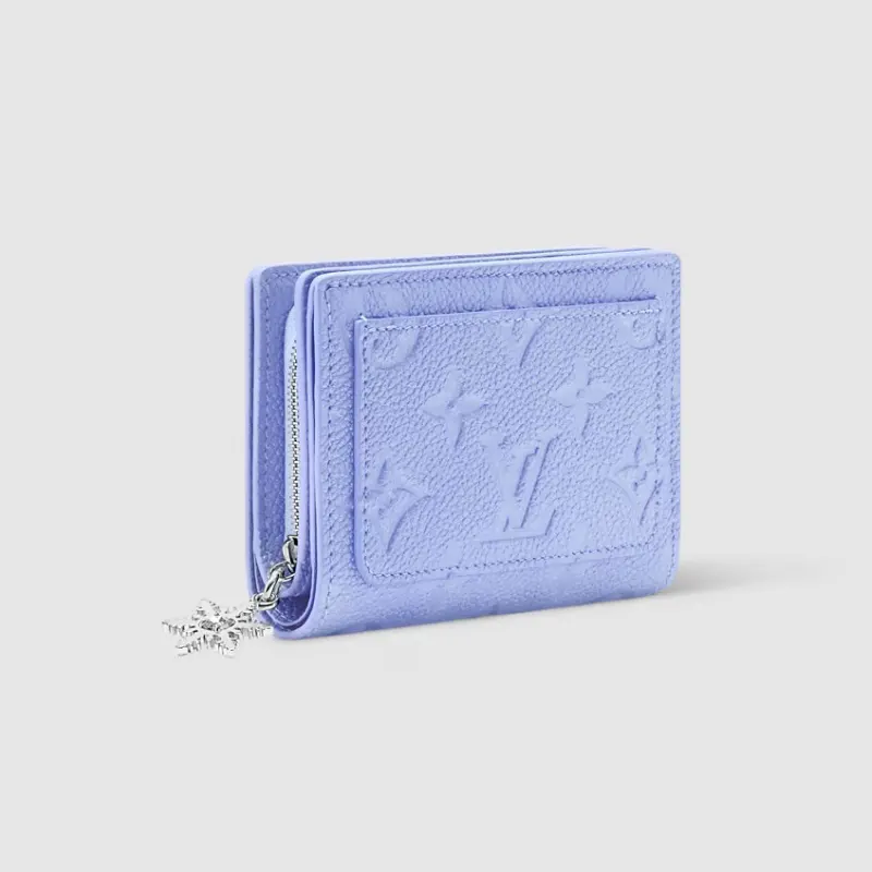 使い勝手良し☆ルイヴィトン ポルトフォイユクレア 折りたたみ財布 2色 M27072