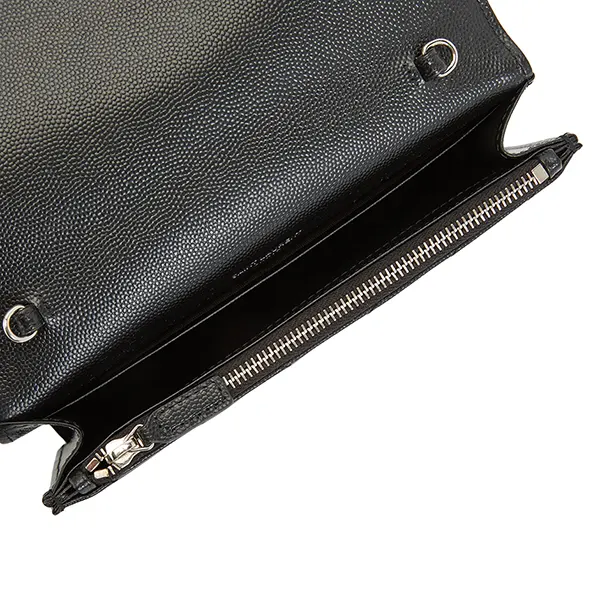 送料込サンローラン エンベロープ チェーンウォレット 742920 BOW02 1000