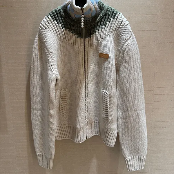 ルイヴィトン LV ジップド インターシャ トラックトップ 1AJUVN