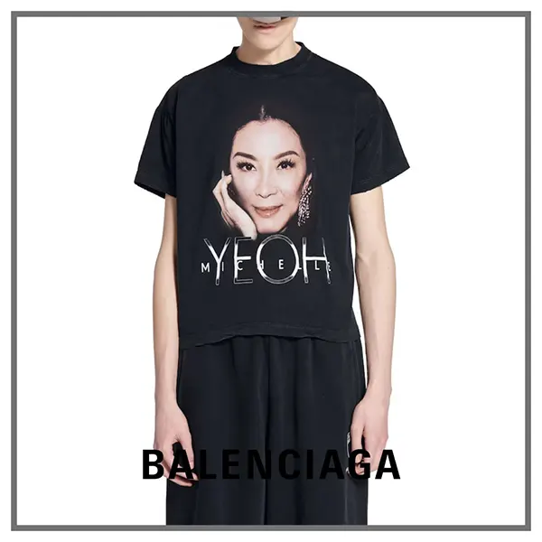 バレンシアガ Michelle Boxy Tシャツ N級品 826344TSVV51041