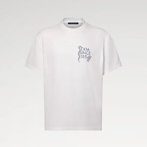 ＊バックが可愛い＊【ルイヴィトン】プリント 半袖Tシャツ コピー 1AJUD5