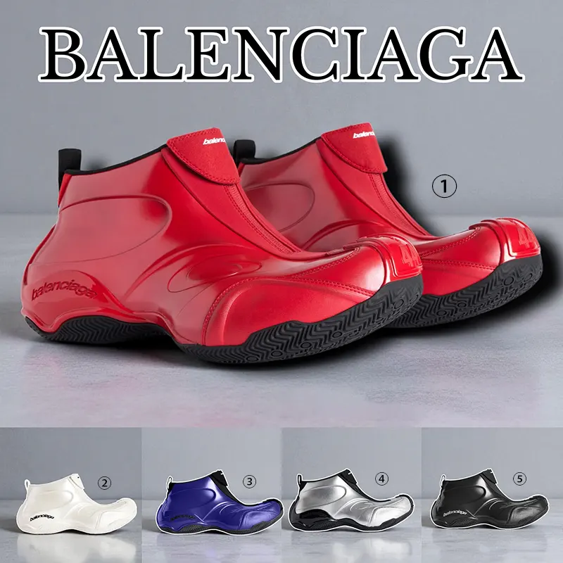 新作2026[N級品]バレンシアガ Basketball Sneakerスリップオンスニーカー 5色 824909WBKBM1110