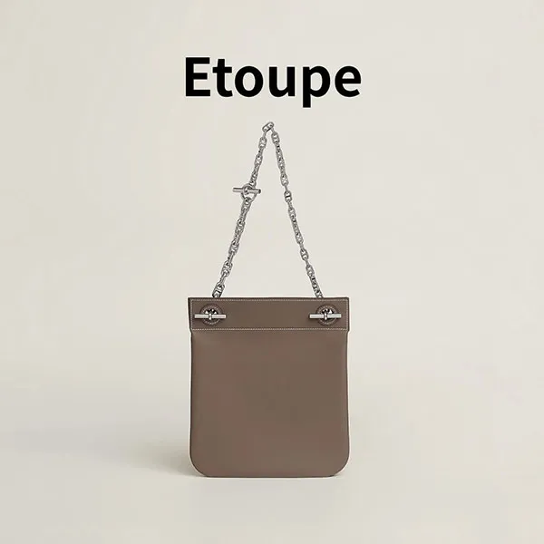 大人気【シェーヌダンクルが際立つ☆】エルメス Poche Cliquetis バッグ スーパーコピー H086915CK18