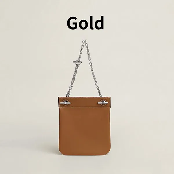 大人気【シェーヌダンクルが際立つ☆】エルメス Poche Cliquetis バッグ スーパーコピー H086915CK18