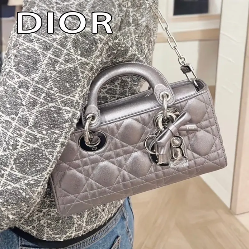 ディオール Trianon バーティカルバッグ スモール da875458