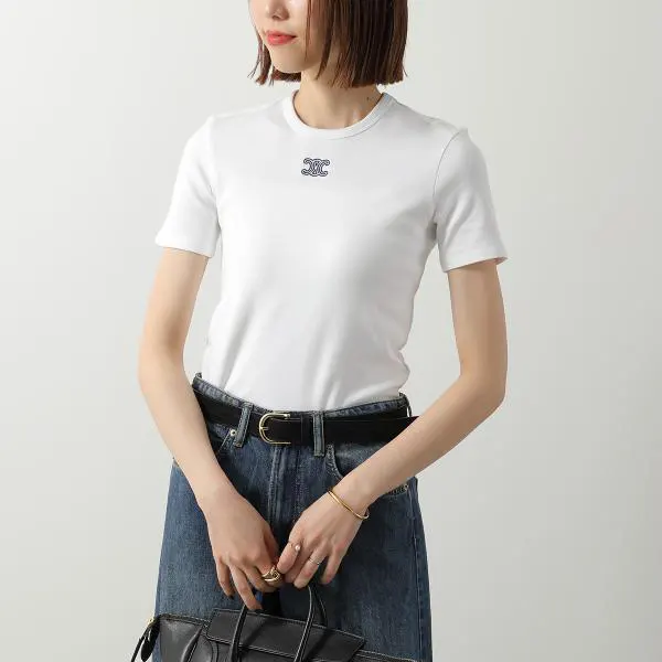 セリーヌ Tシャツ コピー Triomphe 半袖 カットソー RX0IX1407