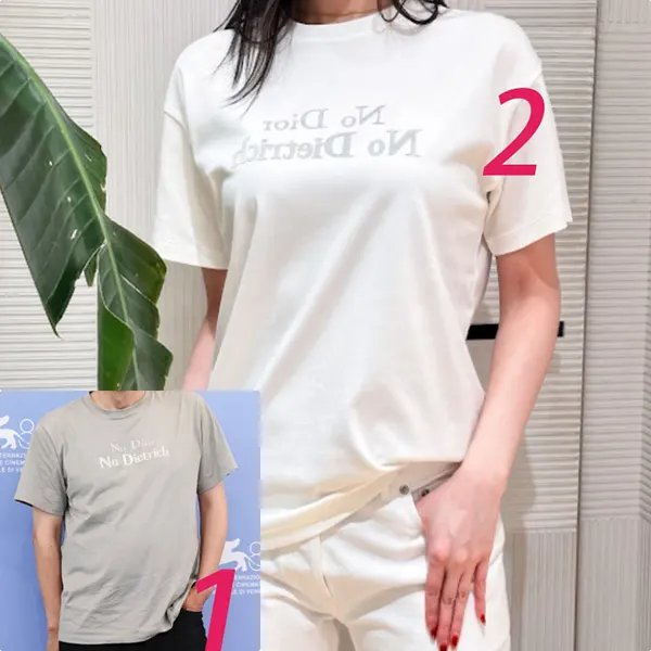 ディオール Tシャツ コットンジャージー 623T14A4E16_X0100