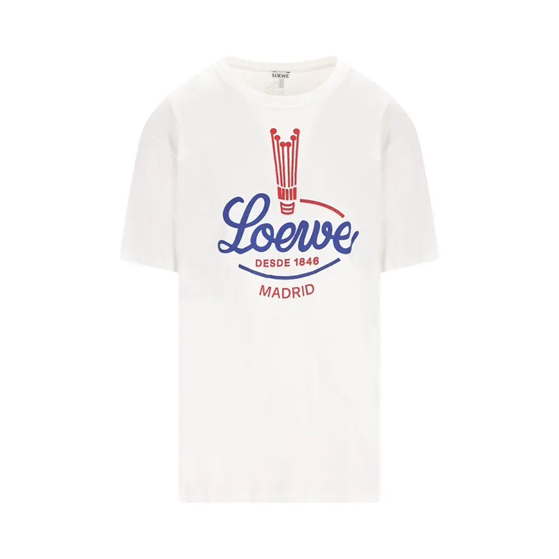 追跡付き発送で安心☆ロエベ Tシャツ コットンブレンド 2色 lyw487629
