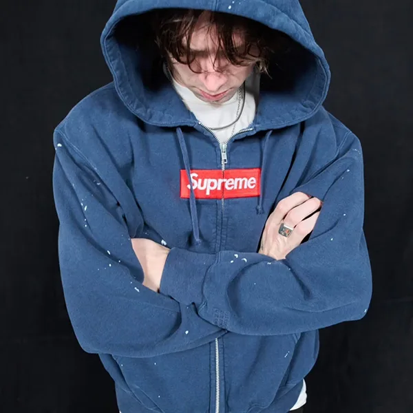 シュプリーム x MM6 メゾンマルジェラ☆ Box Logo パーカー 全3カラー