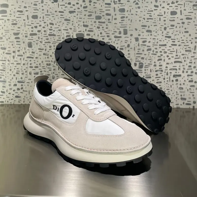 ディオール Squash ロゴ入り スニーカー 4色 3SN364AAZ
