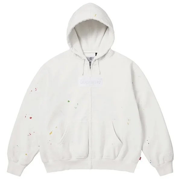 シュプリーム x MM6 メゾンマルジェラ☆ Box Logo パーカー 全3カラー