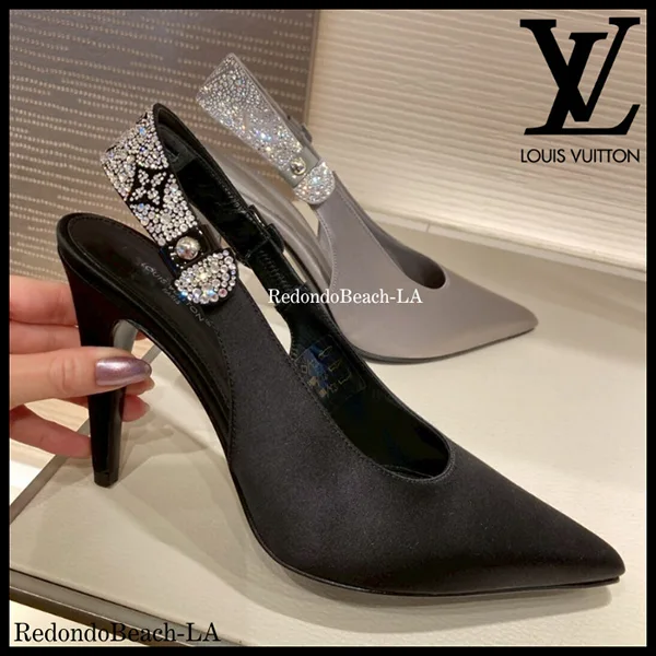 使い勝手良し☆【日本未入荷・希少品】ルイヴィトン★Slingback パンプス コピー 1AISLN