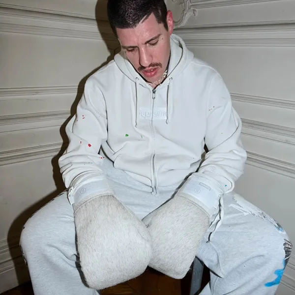 シュプリーム x MM6 メゾンマルジェラ☆ Box Logo パーカー 全3カラー