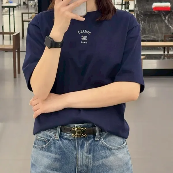 セリーヌ Tシャツ コットンジャージー RX0LJ1242.GKL1