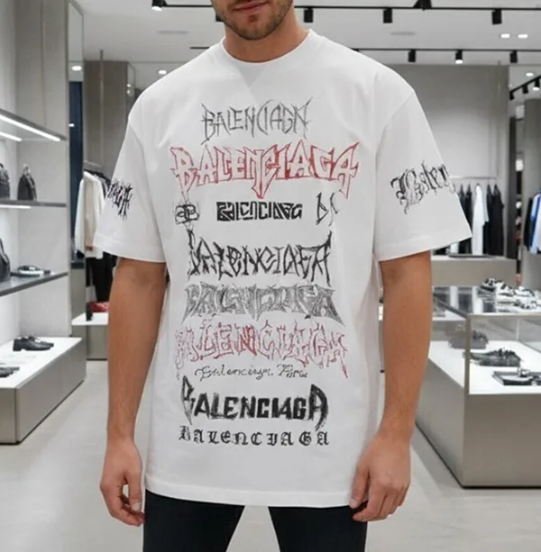 雑誌付録[N級品]バレンシアガ☆ DIY Metal ラージフィット 半袖 Tシャツ コピー 641675 TPVO2 9065