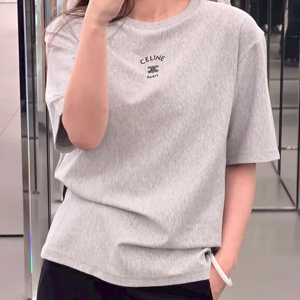セリーヌ Tシャツ コットンジャージー RX0LJ1242.GKL1
