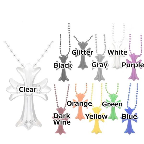 クロムハーツ★スモール CHクロス シリコン ネックレス26051506