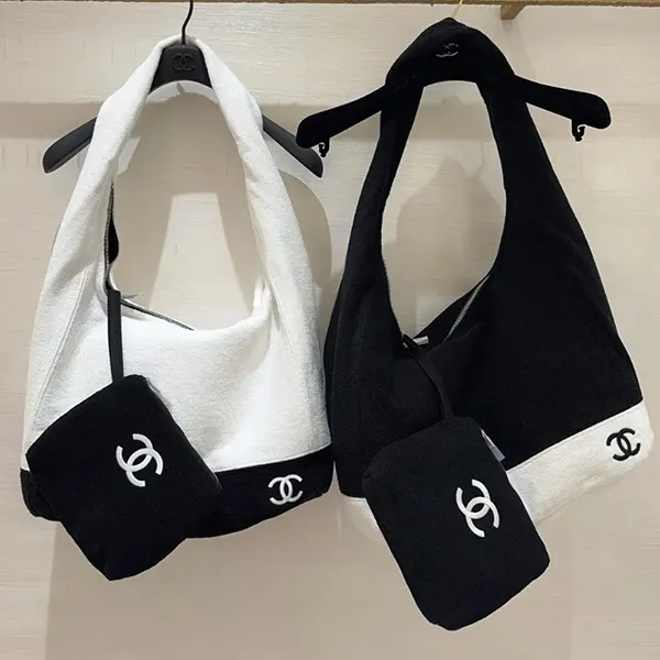 シャネル ビーチタオル&バッグセット AAC054-B24480-UA365